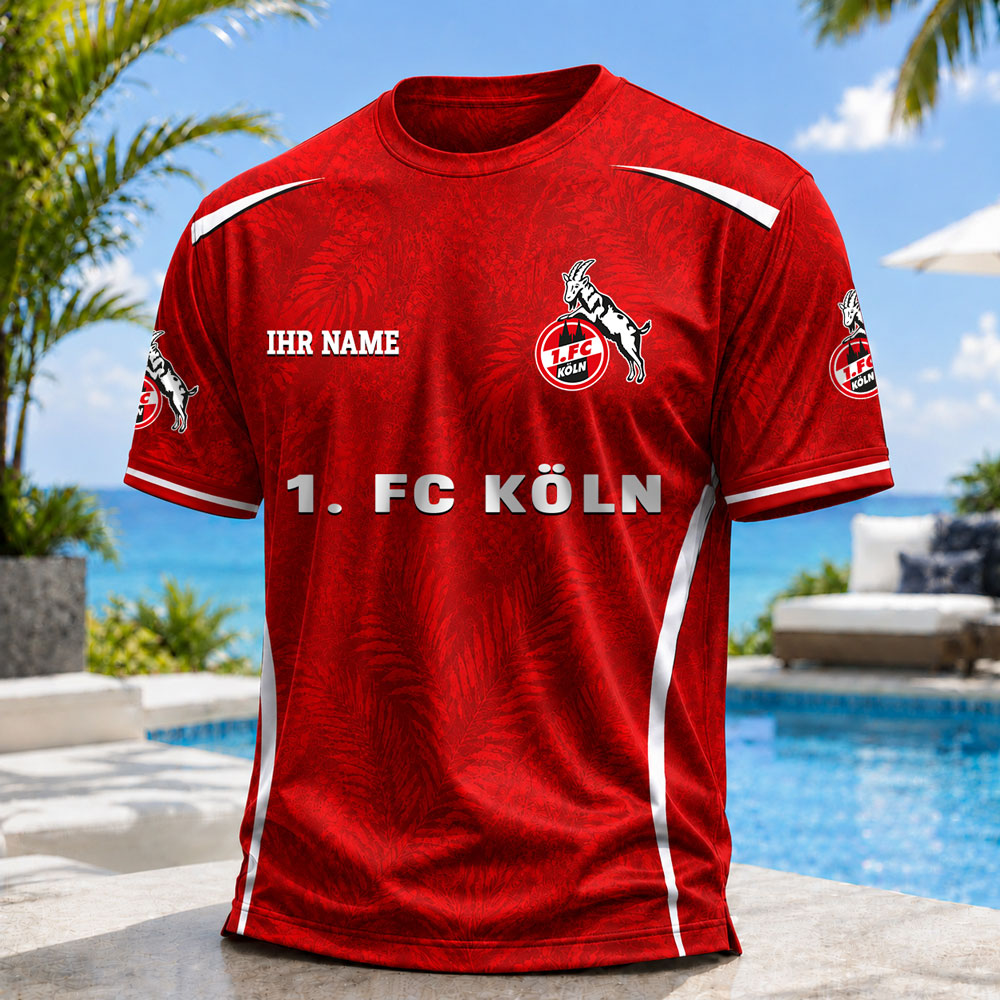 1. FC Köln – Outfit für den Alltag Limitierte Auflage mit Ihrem Namen 1. FC Köln – Outfit für den Alltag Limitierte Auflage mit Ihrem Namen