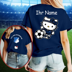 TSG 1899 Hoffenheim – T-Shirt Hello Kitty mit Ihrem Namen