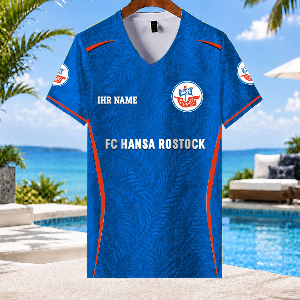 FC Hansa Rostock – Outfit für den Alltag Limitierte Auflage mit Ihrem Namen FC Hansa Rostock – Outfit für den Alltag Limitierte Auflage mit Ihrem Namen