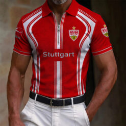VfB Stuttgart - Reißverschluss Poloshirt Sonderausgabe