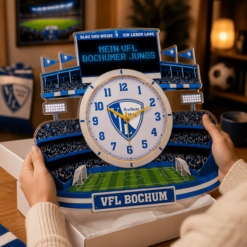 VfL Bochum 1848 - Holzwanduhr Limitierte Auflage