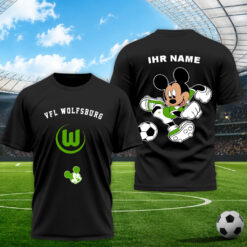 VfL Wolfsburg – T-Shirt Mickey mit Ihrem Namen