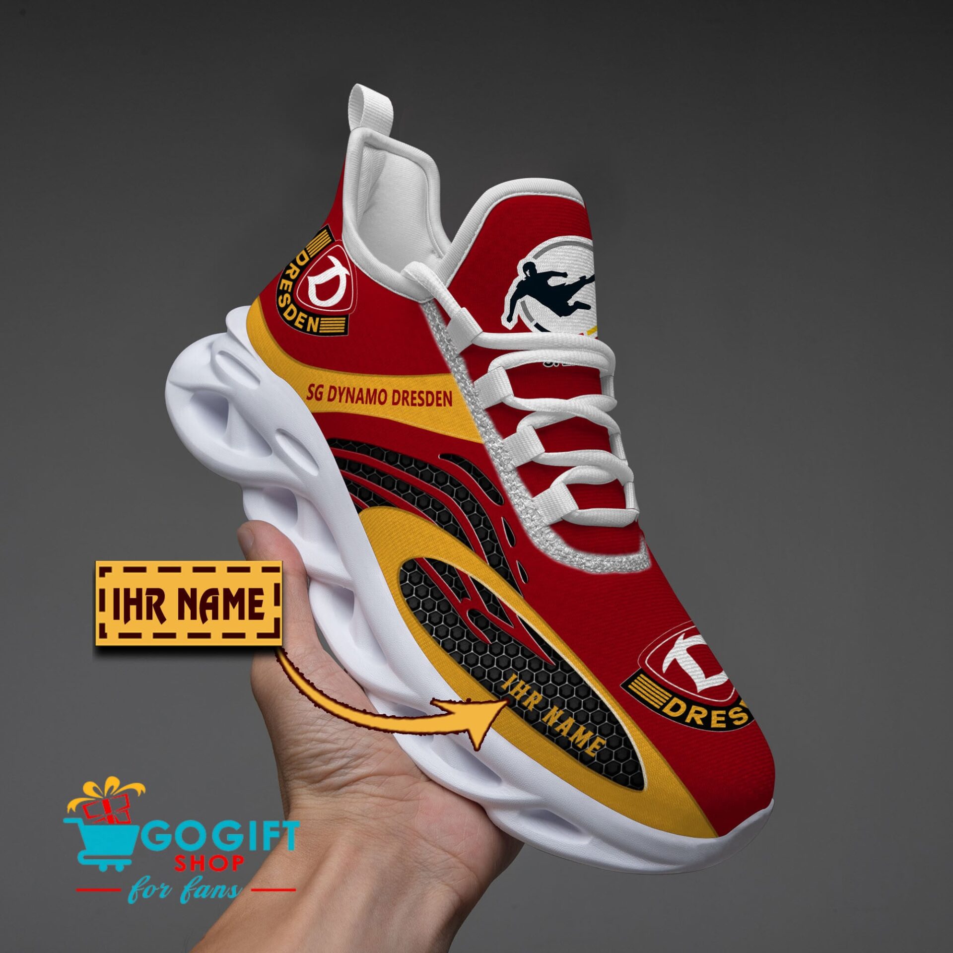 SG Dynamo Dresden – Max Soul Schuhe Limitierte Auflage mit Ihrem Namen SG Dynamo Dresden – Max Soul Schuhe Limitierte Auflage mit Ihrem Namen