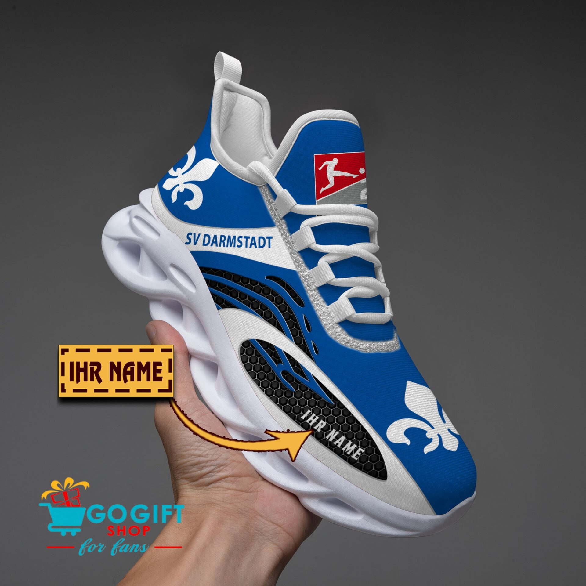 SV Darmstadt 98 – Max Soul Schuhe Limitierte Auflage mit Ihrem Namen