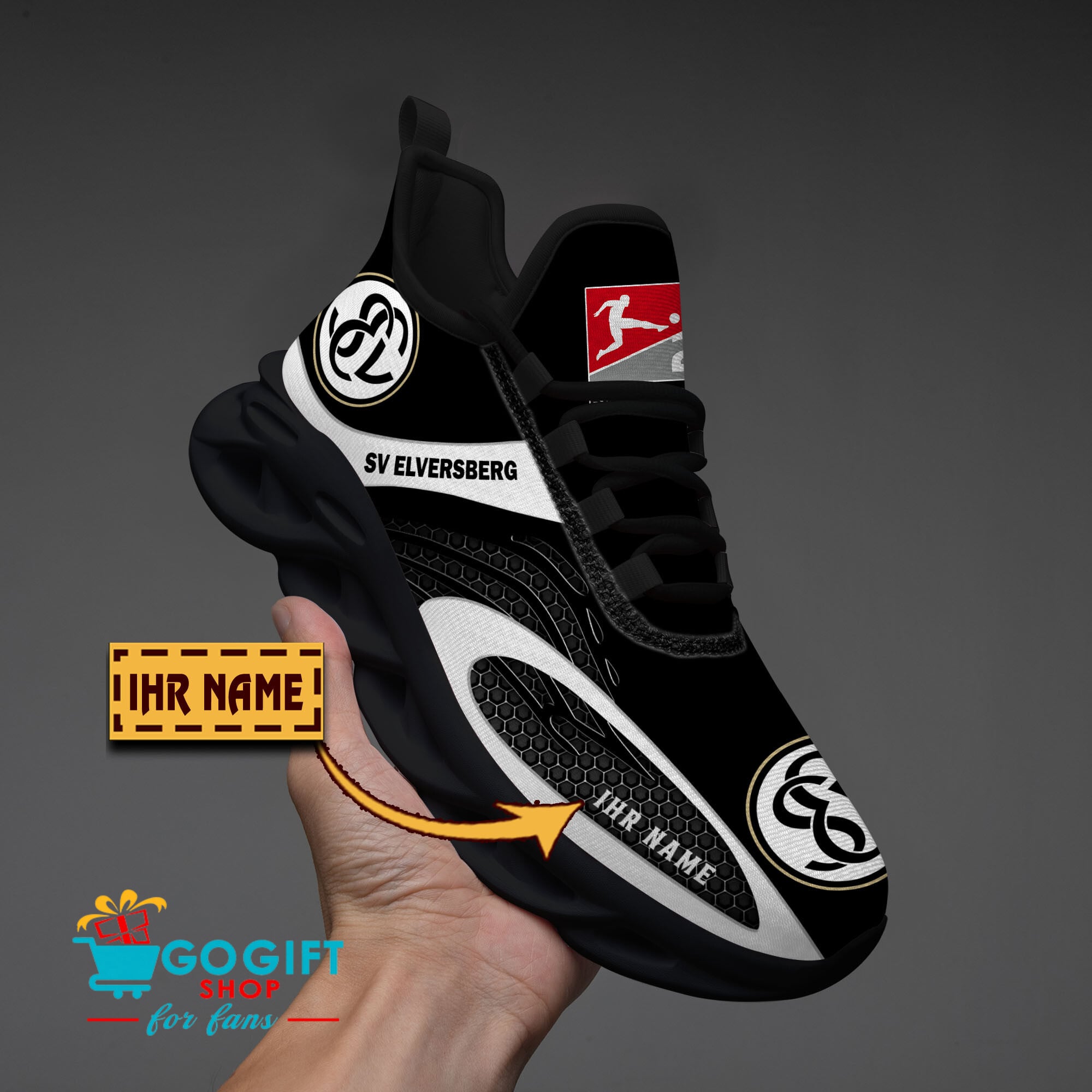 SV Elversberg – Max Soul Schuhe Limitierte Auflage mit Ihrem Namen SV Elversberg – Max Soul Schuhe Limitierte Auflage mit Ihrem Namen