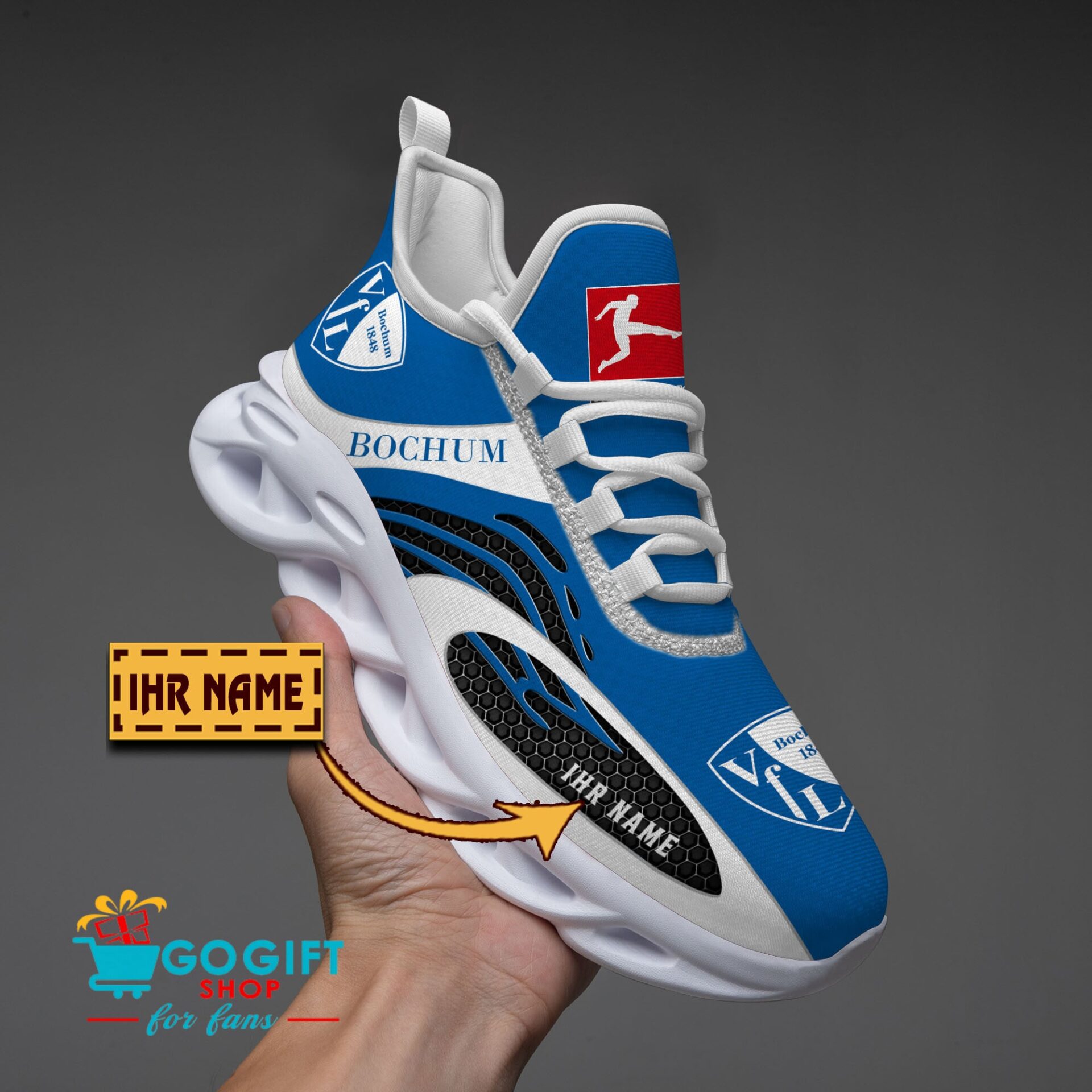 VfL Bochum 1848 – Max Soul Schuhe Limitierte Auflage mit Ihrem Namen