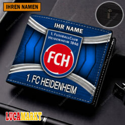 1. FC Heidenheim - Geldbörse Sonderausgabe mit Ihrem Namen