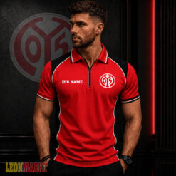 1. FSV Mainz 05 - Polo Hemd Neue Ausgabe mit Ihrem Namen