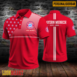 Bayern München - Polo Hemd Neue Ausgabe mit Ihrem Namen