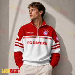 Bayern München - Zip Pullover Limitierte Auflage mit Ihrem Namen