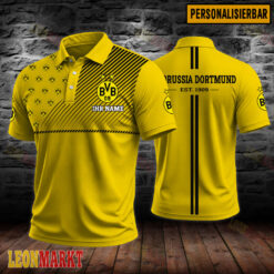 Borussia Dortmund - Polo Hemd Neue Ausgabe mit Ihrem Namen