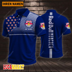 EHC Red Bull München - Polo Hemd Sportausgabe Stil mit Ihrem Namen