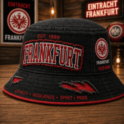 Eintracht Frankfurt - Anglerhut Neue Version mit Ihrem Namen