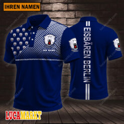 Eisbären Berlin - Polo Hemd Sportausgabe Stil mit Ihrem Namen