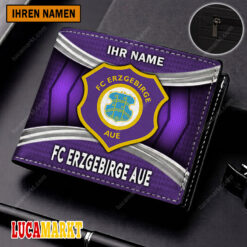 FC Erzgebirge Aue - Geldbörse Sonderausgabe mit Ihrem Namen