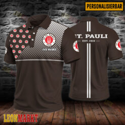 FC St. Pauli - Polo Hemd Neue Ausgabe mit Ihrem Namen