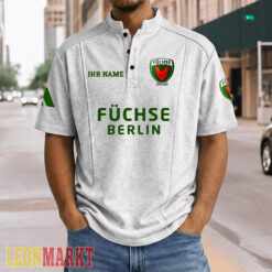 Füchse Berlin - Stehkragen-Polo Neue Ausgabe mit Ihrem Namen