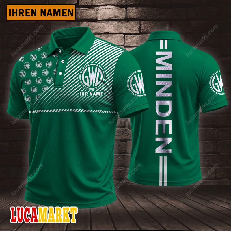GWD Minden – Polo Hemd Sportausgabe Stil mit Ihrem Namen GWD Minden – Polo Hemd Sportausgabe Stil mit Ihrem Namen