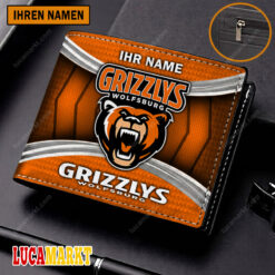 Grizzlys Wolfsburg - Geldbörse Sonderausgabe mit Ihrem Namen