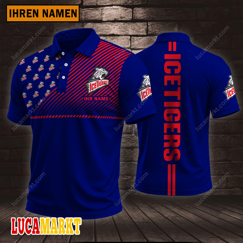 Nürnberg Ice Tigers – Polo Hemd Sportausgabe Stil mit Ihrem Namen Nürnberg Ice Tigers – Polo Hemd Sportausgabe Stil mit Ihrem Namen