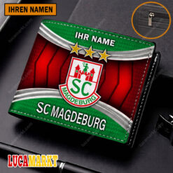 SC Magdeburg - Geldbörse Sonderausgabe mit Ihrem Namen