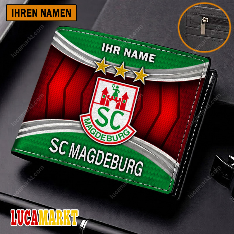 SC Magdeburg – Geldbörse Sonderausgabe mit Ihrem Namen SC Magdeburg – Geldbörse Sonderausgabe mit Ihrem Namen