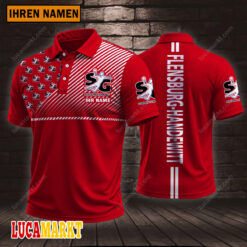 SG Flensburg-Handewitt - Polo Hemd Sportausgabe Stil mit Ihrem Namen