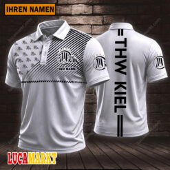 THW Kiel - Polo Hemd Sportausgabe Stil mit Ihrem Namen