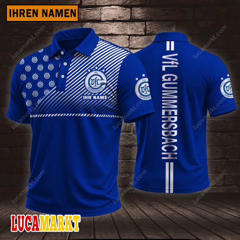 VfL Gummersbach – Polo Hemd Sportausgabe Stil mit Ihrem Namen VfL Gummersbach – Polo Hemd Sportausgabe Stil mit Ihrem Namen