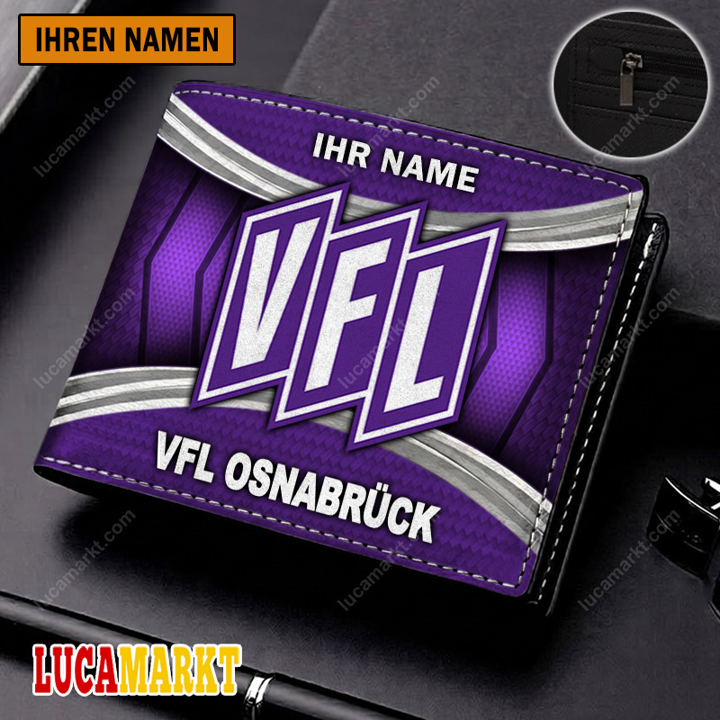 VfL Osnabrück – Geldbörse Sonderausgabe mit Ihrem Namen VfL Osnabrück – Geldbörse Sonderausgabe mit Ihrem Namen