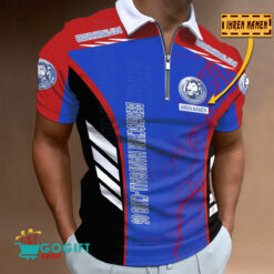 Bergischer HC - Reißverschluss Poloshirt Neue Version mit Ihrem Namen