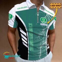 SC DHfK Leipzig - Reißverschluss Poloshirt Neue Version mit Ihrem Namen