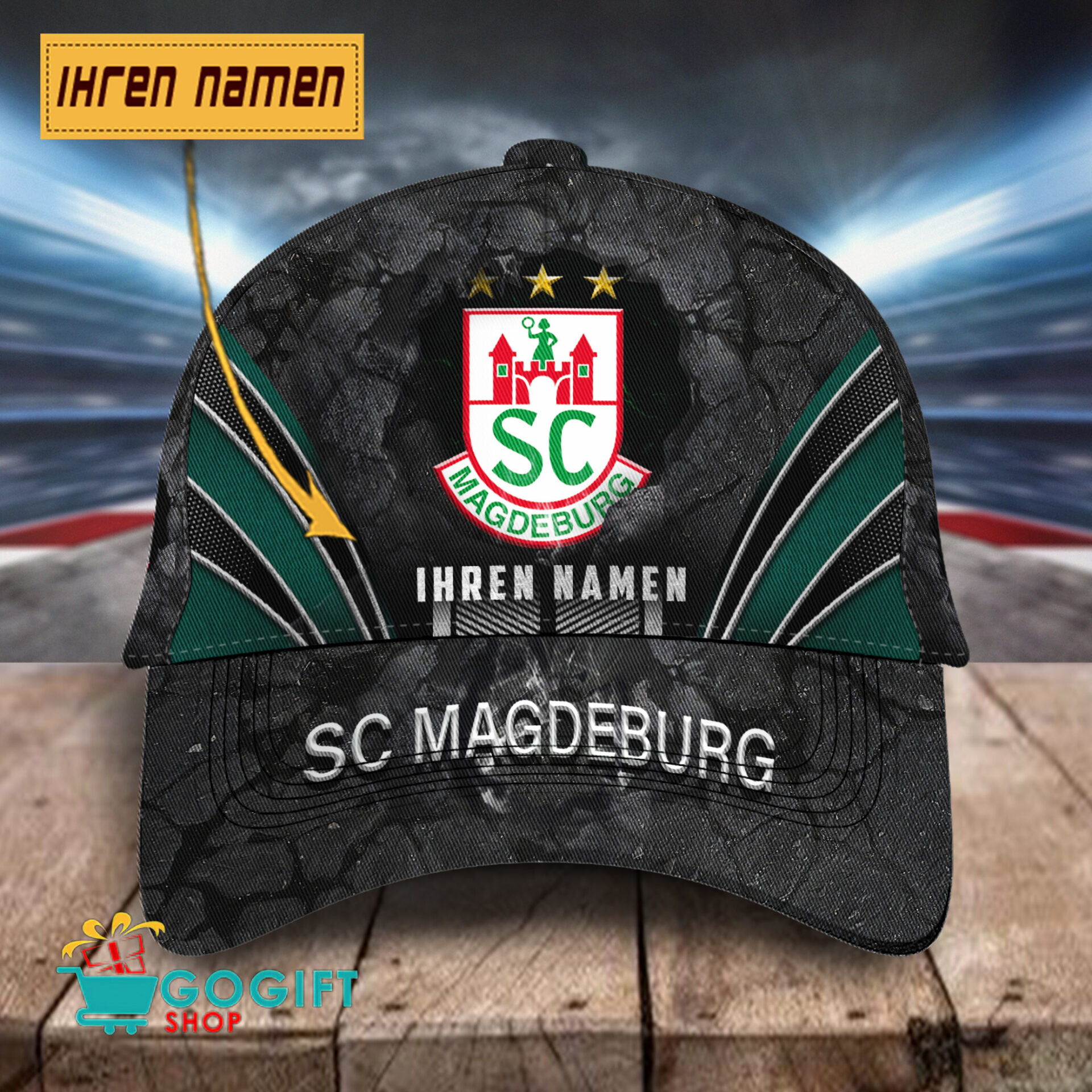 SC Magdeburg – Kappe Neue Version mit Ihrem Namen SC Magdeburg – Kappe Neue Version mit Ihrem Namen