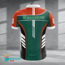 SC Magdeburg – Reißverschluss Poloshirt Neue Version mit Ihrem Namen