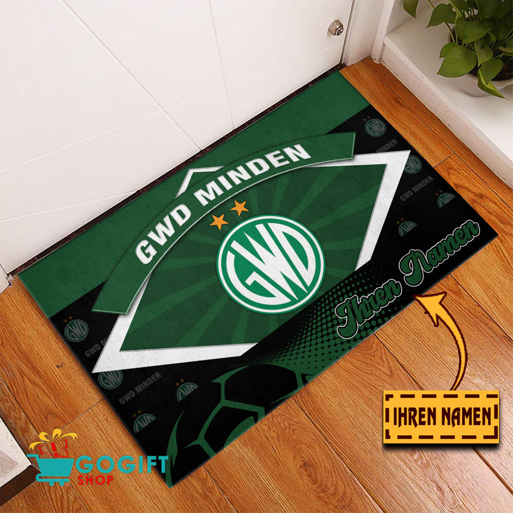 TSV GWD Minden – Fußmatte aus Gummi Neue Version mit Ihrem Namen TSV GWD Minden – Fußmatte aus Gummi Neue Version mit Ihrem Namen