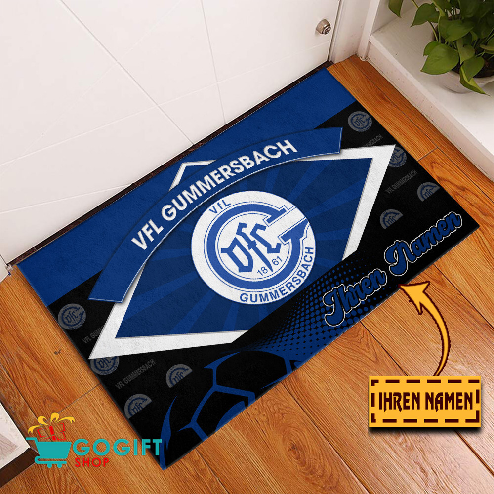 VfL Gummersbach – Fußmatte aus Gummi Neue Version mit Ihrem Namen VfL Gummersbach – Fußmatte aus Gummi Neue Version mit Ihrem Namen
